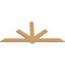 Ekena Millwork Kennewick Timber Gable Bracket, Western Red Cedar, 84"W x 38"H x 1 1/2"D x 5 1/2"F, 11/12 Pitch GBW084X38X0206KEN00SWR - alternate 4